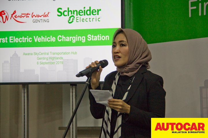 Resorts World Genting launched first EV charging station