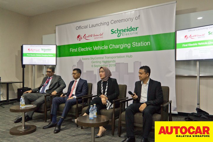 Resorts World Genting launched first EV charging station