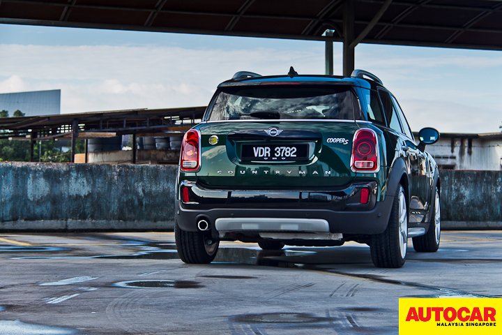 Rear profile image of the Mini Countryman Plug-In Hybrid