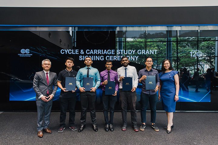 Five aspiring students awarded inaugural Cycle & Carriage Study Grant