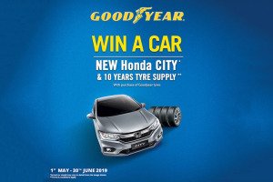 Goodyear Malaysia Hari Raya Campaign lets you win a Honda City