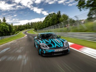 Porsche Taycan prototype sets new Nurburgring lap record