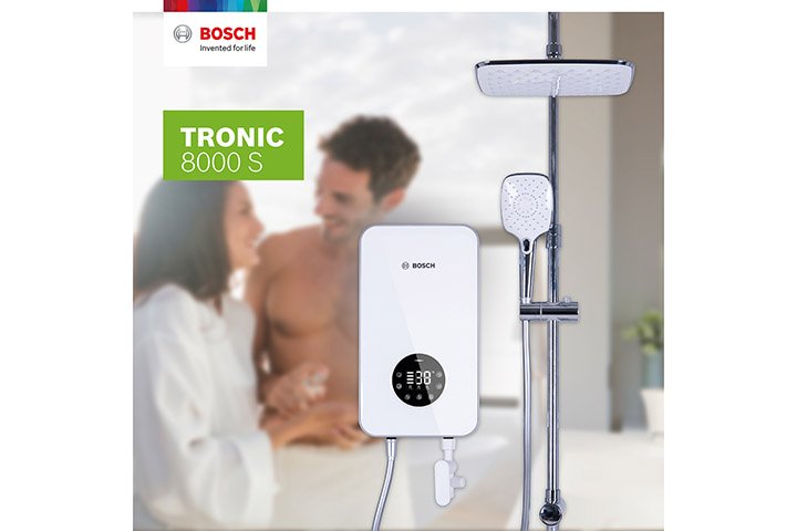 Bosch Malaysia Launches Tronic Instant Water Heaters