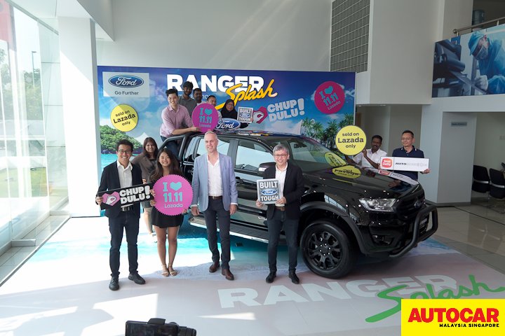 Ford launches Limited Edition Ford Ranger Splash in Malaysia at RM138,888