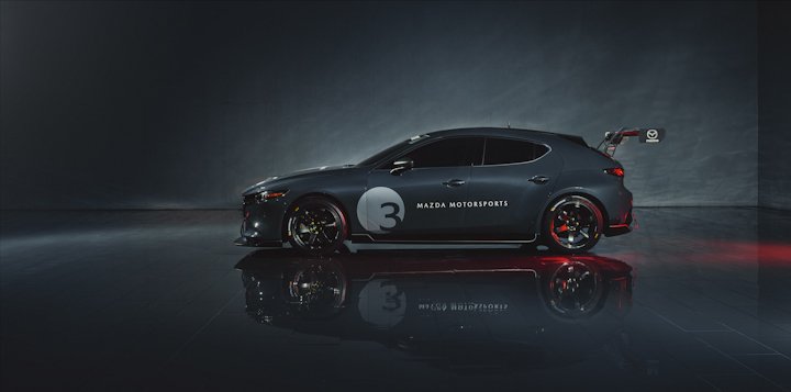 Mazda3 goes racing in America in racy TCR version