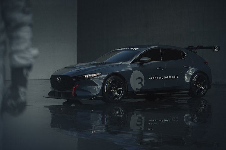 Mazda3 goes racing in America in racy TCR version