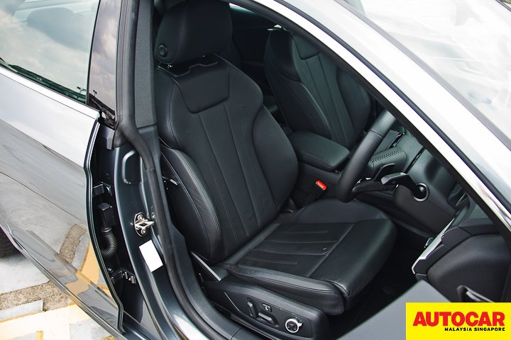 Audi A5 Sportback sport 2.0 TFSI quattro front driver seat
