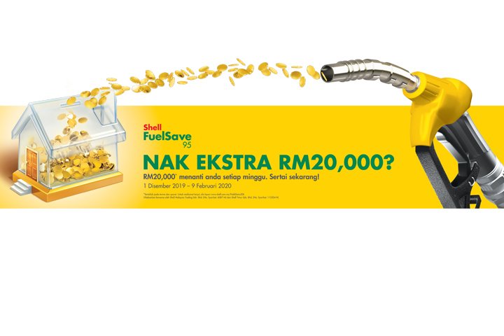 Hero image of Shell Malaysia kicks off 'Nak Ekstra RM20,000' campaign