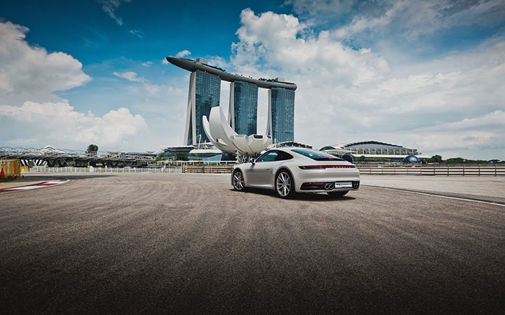 Porsche is first official Automotive Partner of Marina Bay Sands