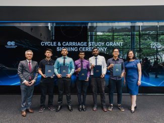 Five aspiring students awarded inaugural Cycle & Carriage Study Grant
