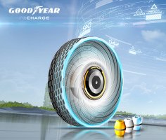 Goodyear explores renewable materials with reCharge concept tyre